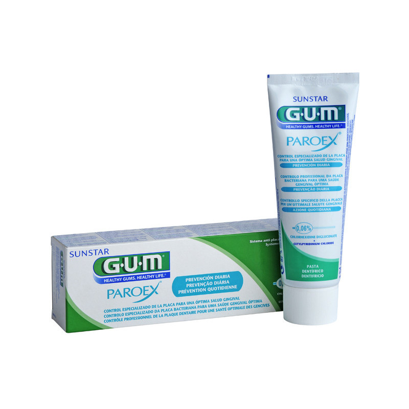 Dantų pasta GUM® Paroex 0,06% chlorhexidine + CPC 75ml