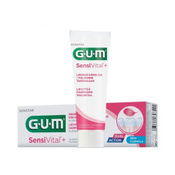 "Gum SensiVital" dantų pasta jautriems dantims, 75 ml