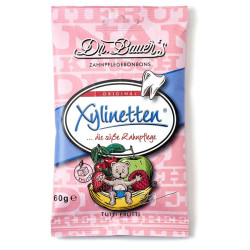 Dr. Bauer's Xylinetten Tutti Frutti 60g vaikams